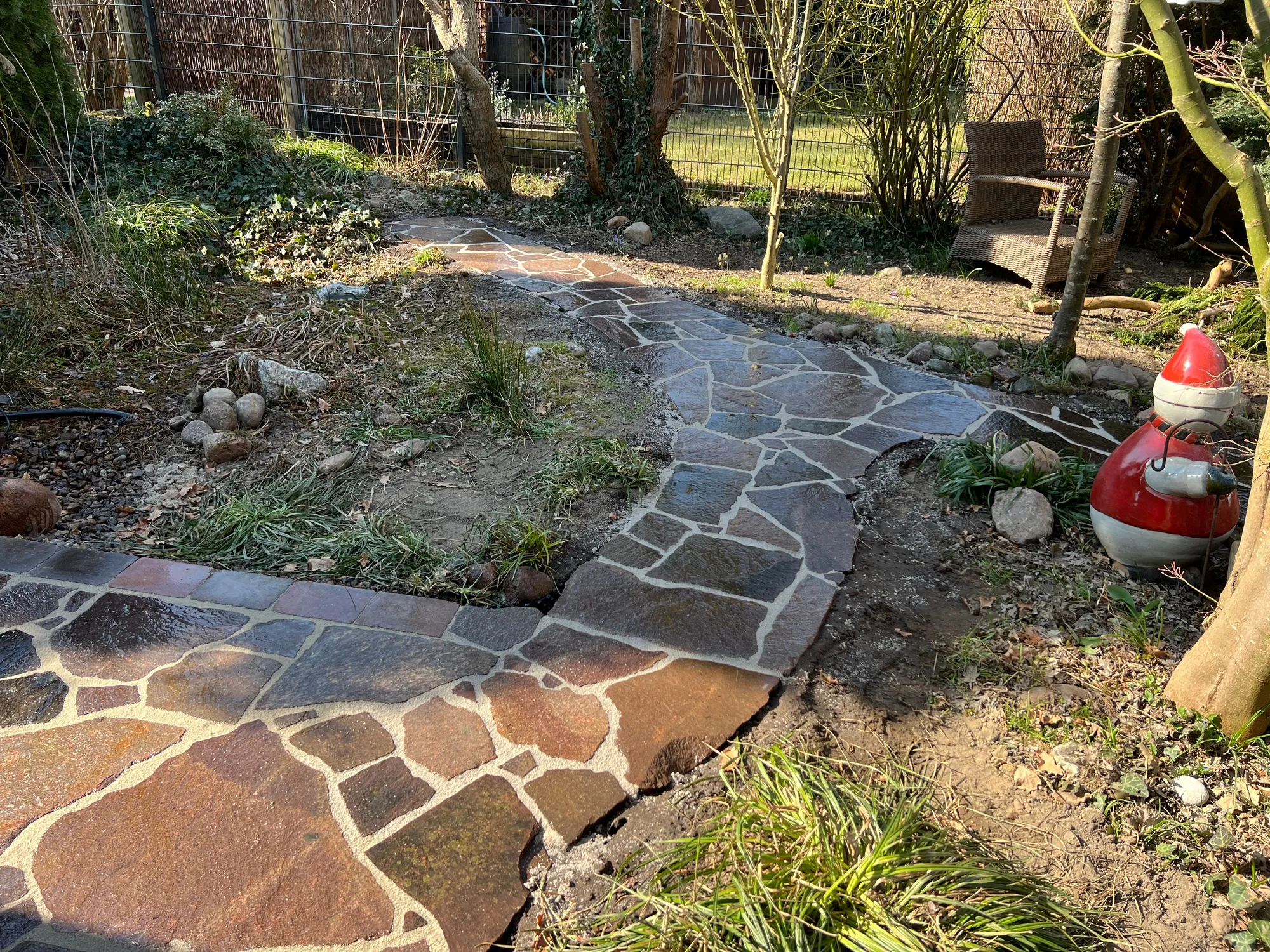 Polygonalplatten für Terrasse und Wege in Reppenstedt